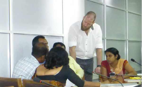 Workshop ‘Managing indoor climate risks – Towards a sustainable conservation of mutual cultural heritage in Sri Lanka’ (Colombo, 2015). Workshop ‘Managing indoor climate risks – Towards a sustainable conservation of mutual cultural heritage in Sri Lanka’ (Colombo, 2015).