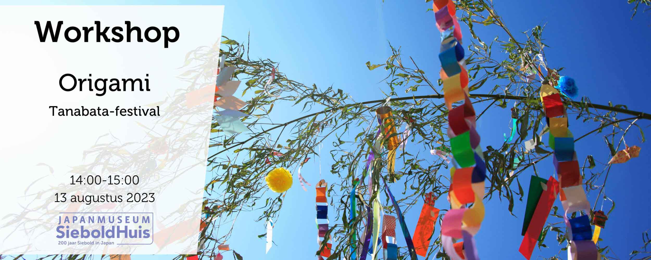 Workshop Tanabata origami Aanmelden