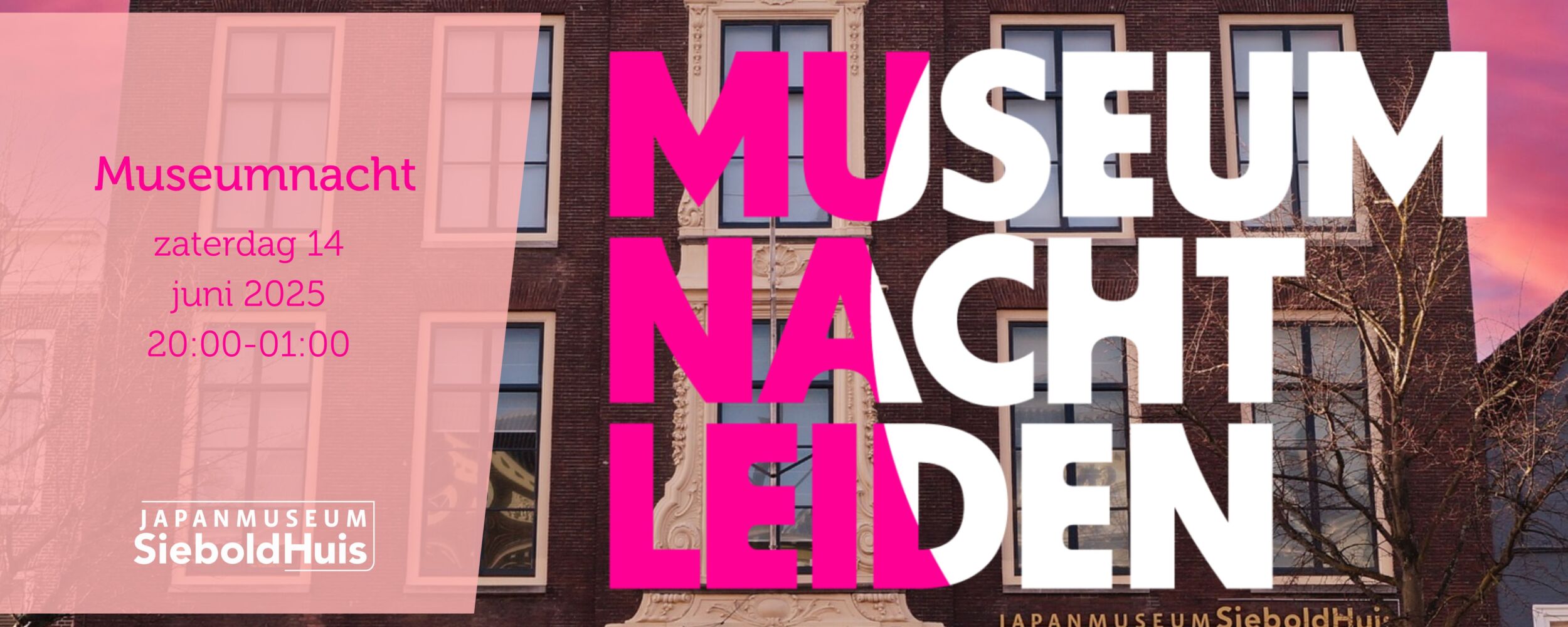 Banner Museumnacht website Meer informatie