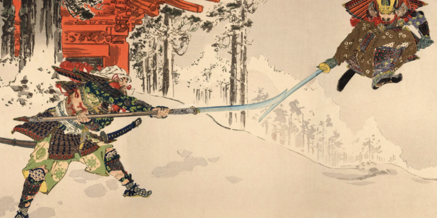 Gevecht in de sneeuw Aanmelden