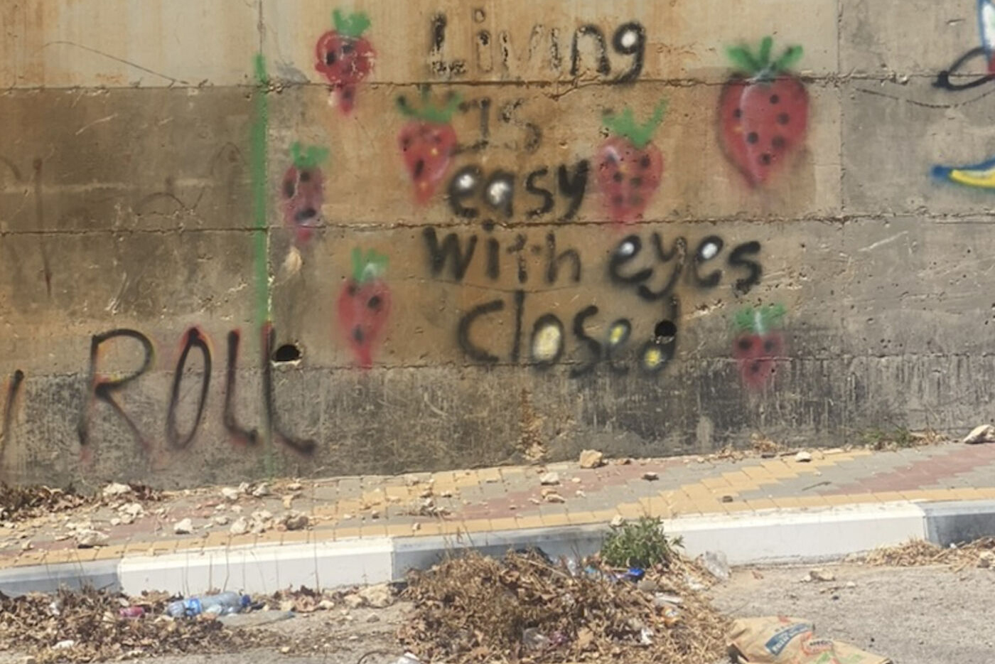 Living is easy with eyes closed