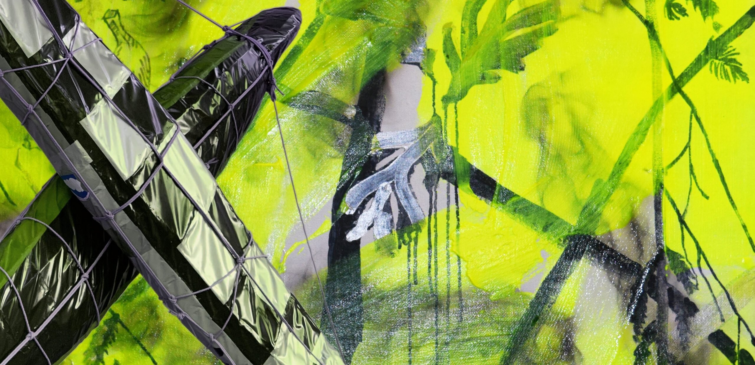 BreedSchilderij met kikker scaled BreedSchilderij met kikker scaled