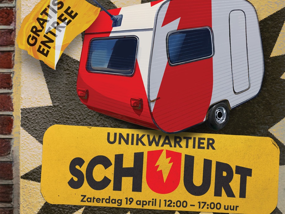 Unikwartier schuurt