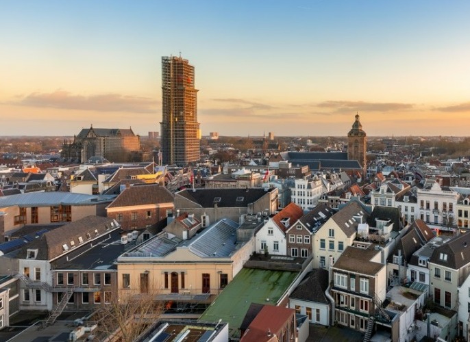 Utrecht Binnenstad Domtoren Juri Hiensch lr (Middel)