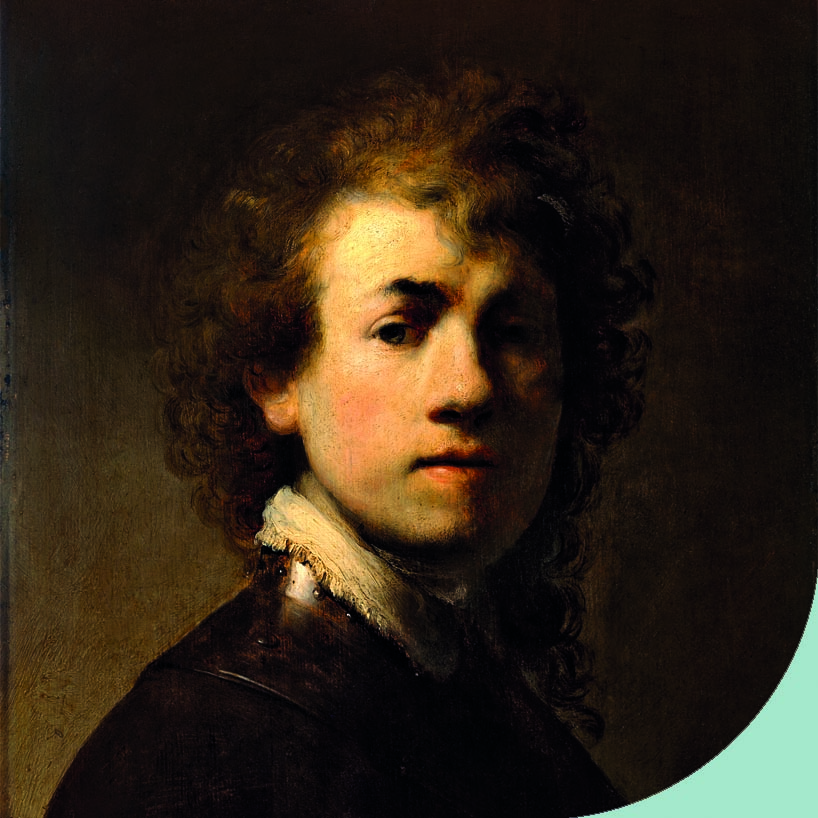 Campagnebeeld met rand