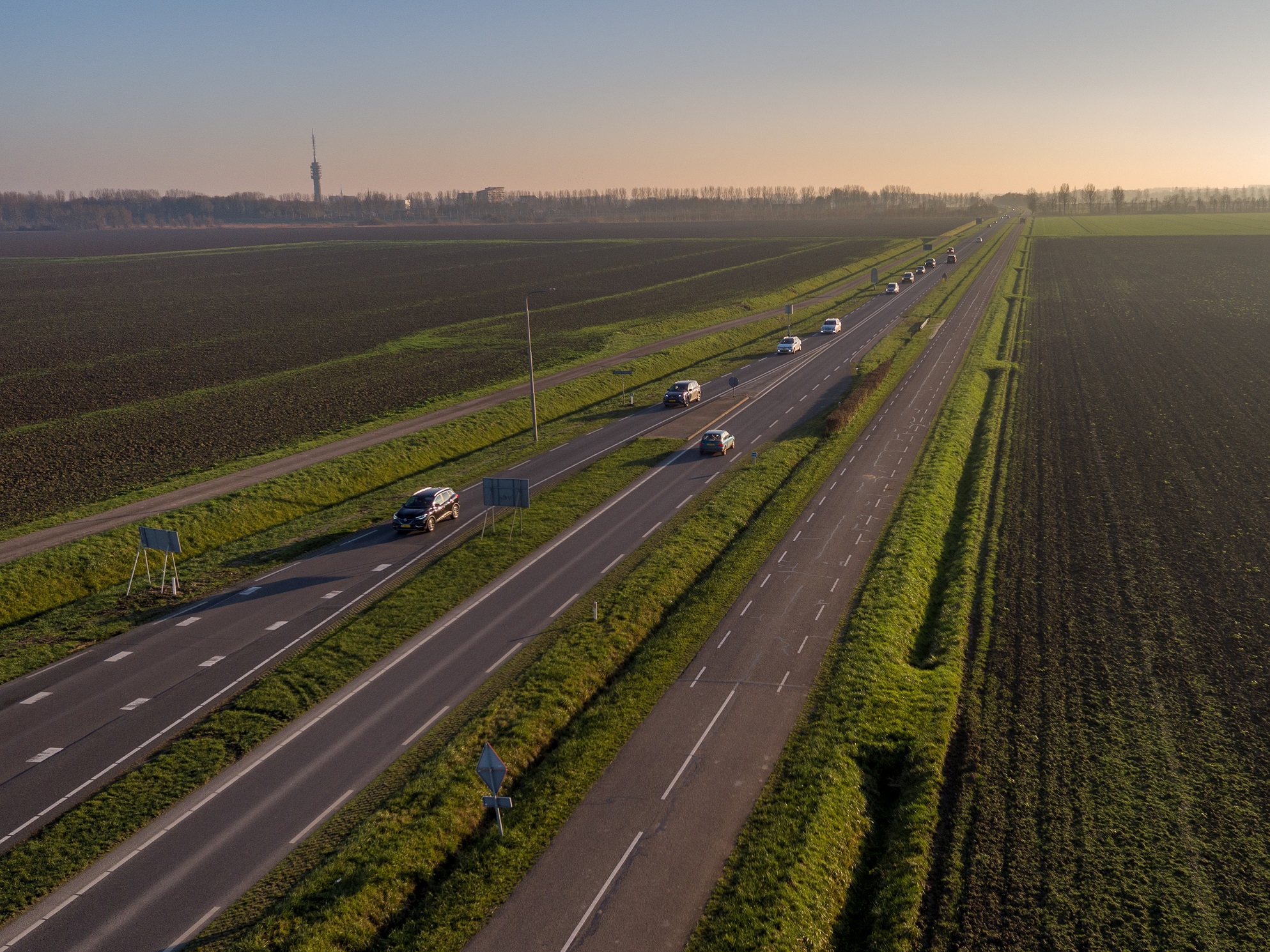 NOORD ZUID laag nieuwsbrief Deltaweg verkeersmodel