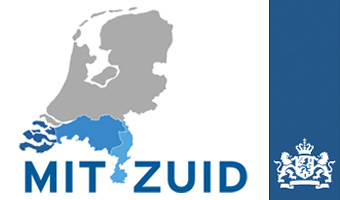 Logo MITZuid en wapen Ministerie
