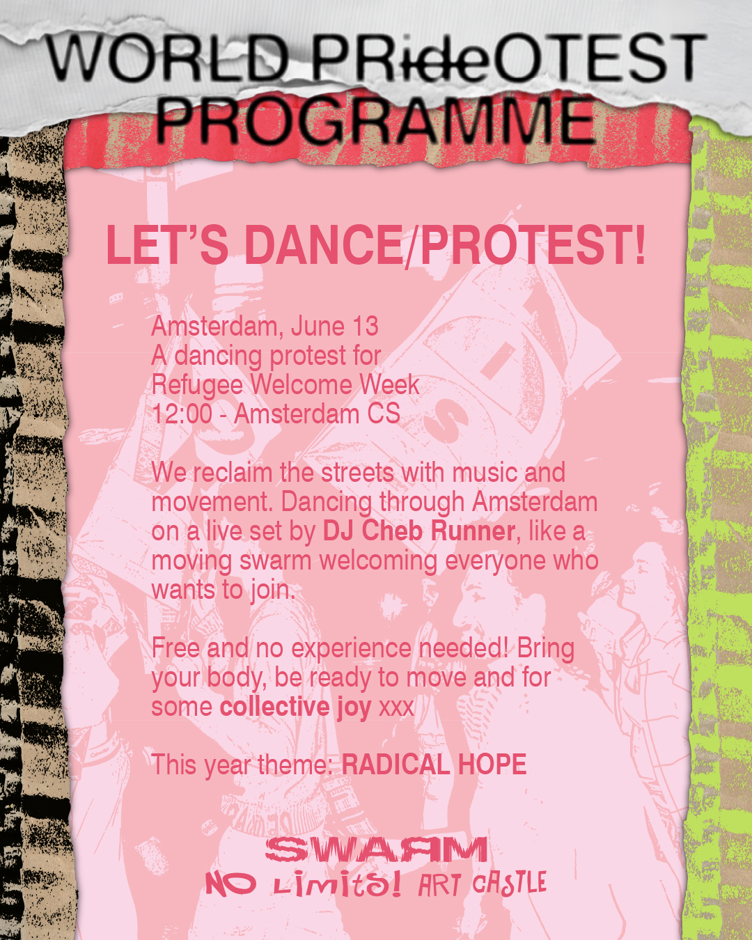 WORD PRIDE PROTEST Opening Weekend mailinglijst