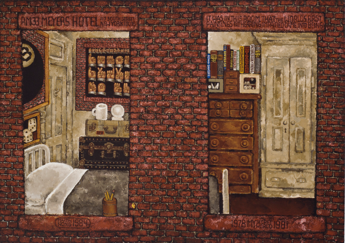 Kunstwerk van Martin Wong