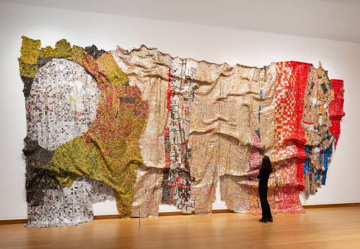Kunstwerk van El Anatsui