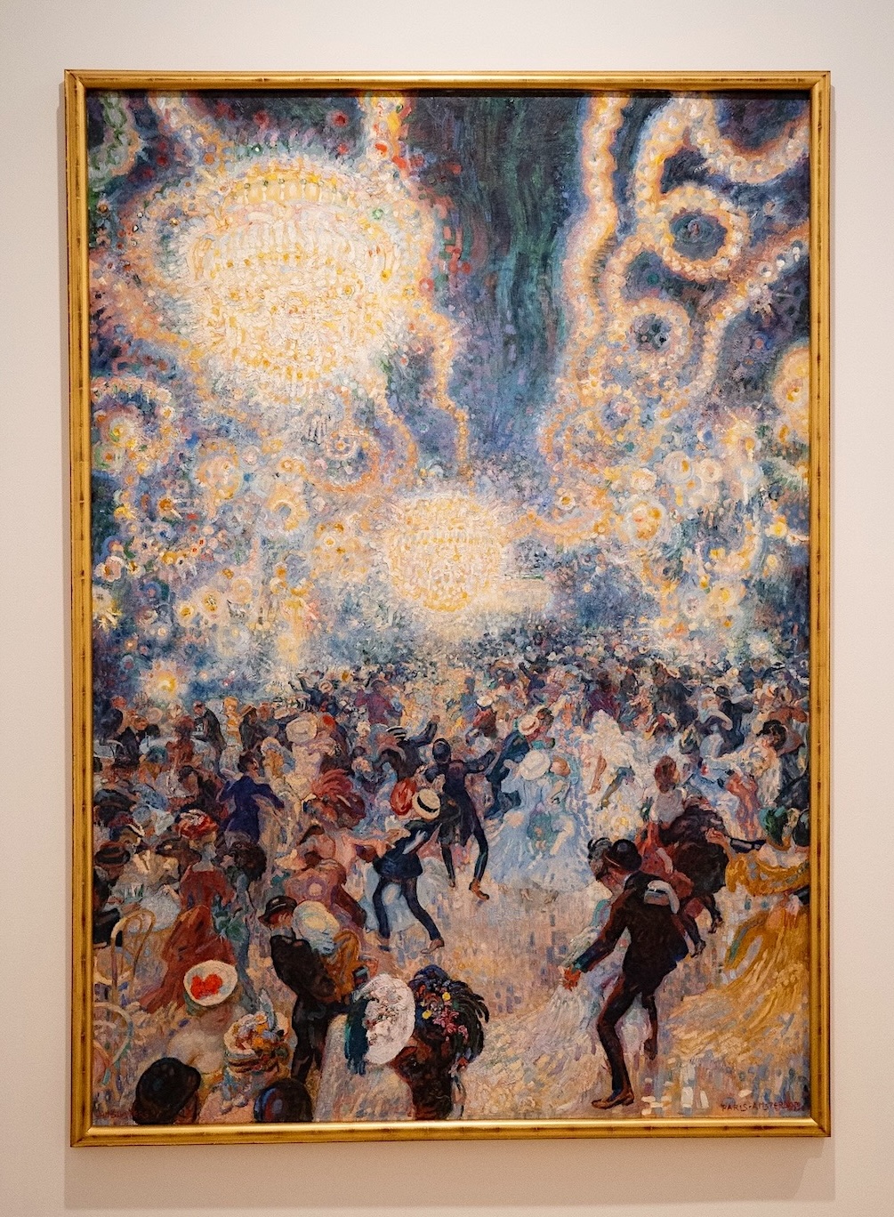 foto van kunstwerk Bal Tabarin van Jan Sluijters