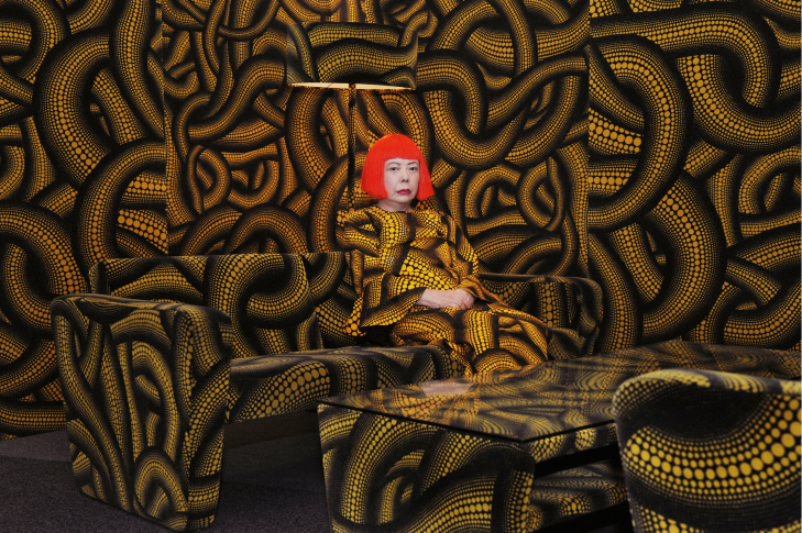 foto van Yayoi Kusama