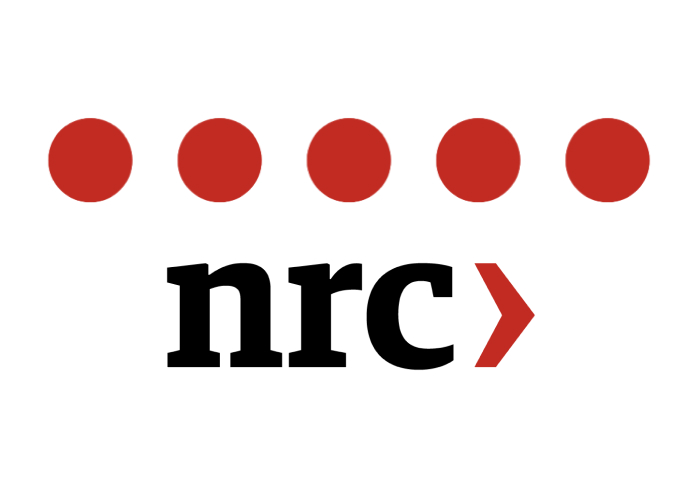 NRC recensie met 5 rode ballen