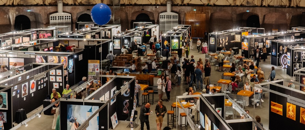 EuropArtFair van bovenaf (2023)