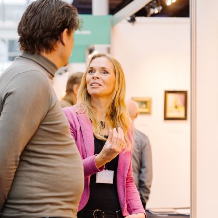 Impressie informele sfeer Nationale Kunstdagen