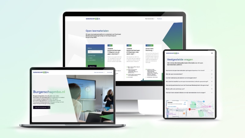 Bekijk het platform met open leermaterialen op Burgerschapmbo nl