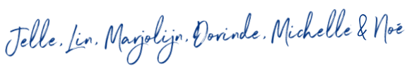 Handtekening team practoraten aanvulling Noe en Michelle