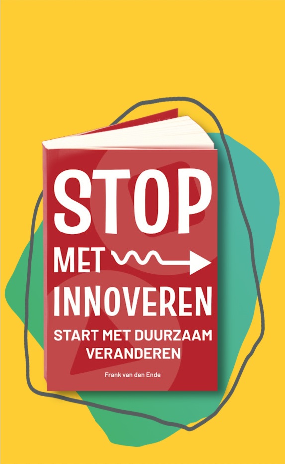 Maak kans op boek Stop met innoveren