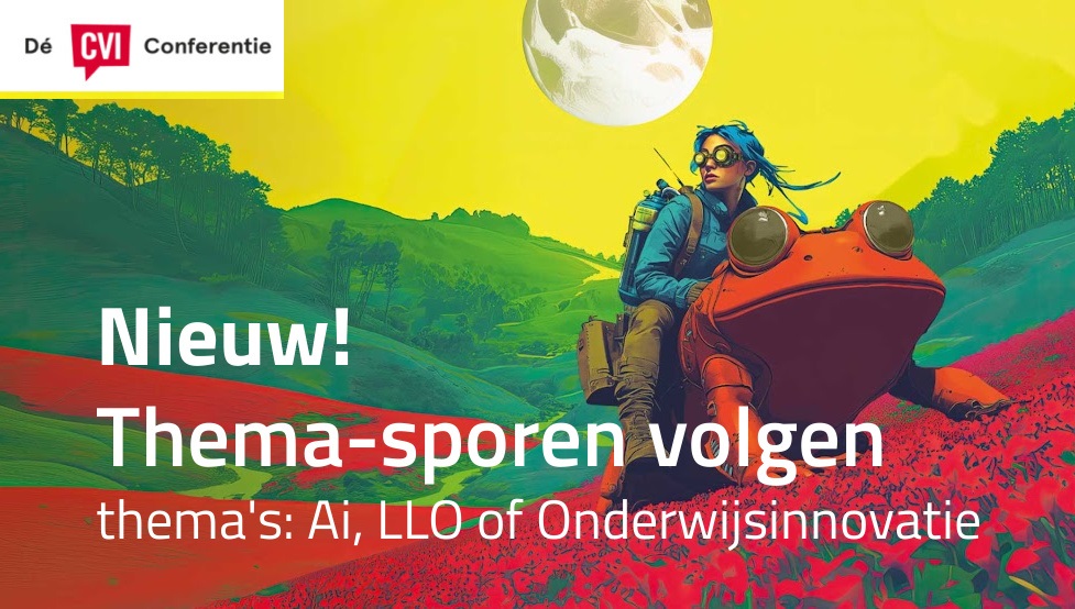 Nieuw tijden CVI conferentie Thema sporen volgens met een gids
