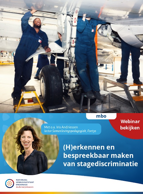 Webinar terugkijken Stagediscriminatie in het mbo
