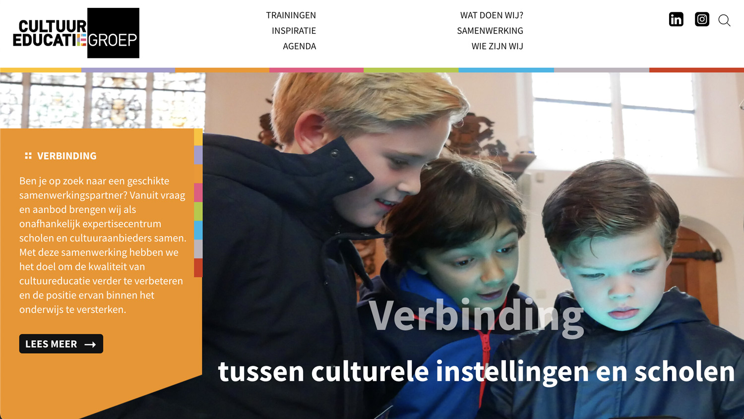 CEG website beeld