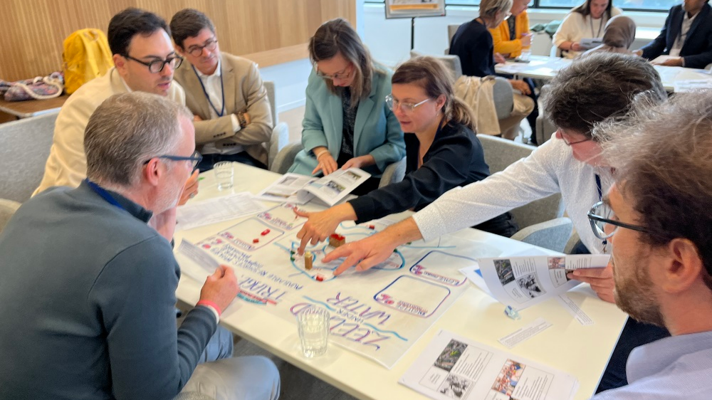 Through a serious game over 40 participants experienced the consequences of climate change on heritage