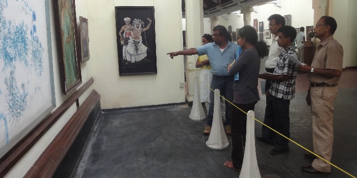 Participants of the 2015 workshop in Sri Lanka at the National Gallery in Colombo. Participants of the 2015 workshop in Sri Lanka at the National Gallery in Colombo.