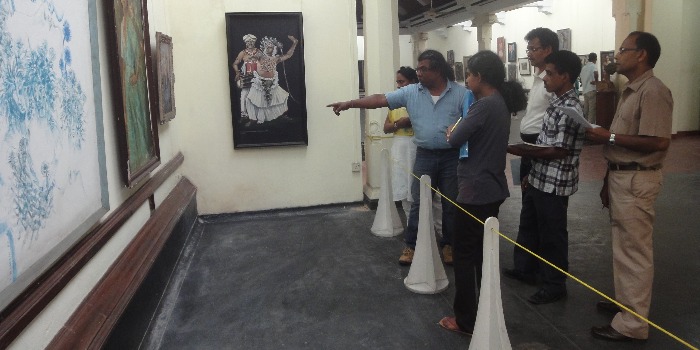 Participants of the 2015 workshop in Sri Lanka at the National Gallery in Colombo.