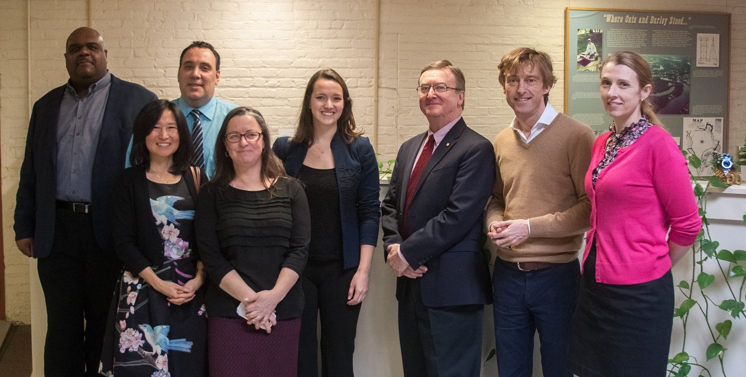 NL Consulate General in NY & RCE visit NY State Office of Parks, Recreation & Historic Preservation (photo: NYS Historic Preservation Office)