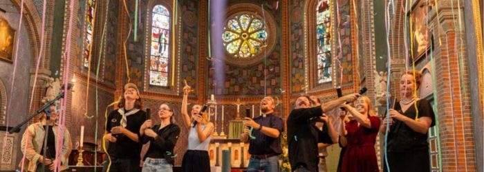 Heilige huisjes Sint Gertrudiskathedraal Utrecht