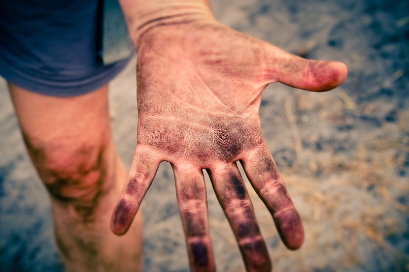 Open hand