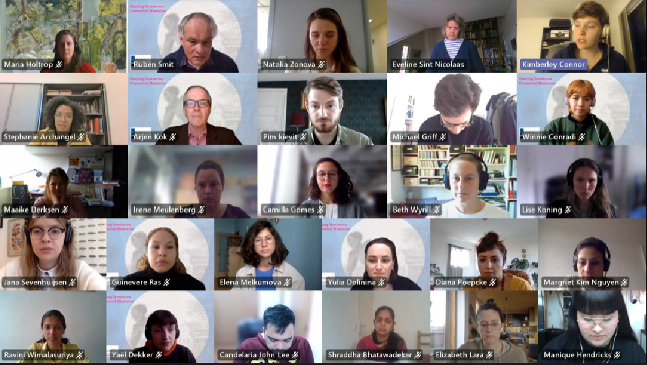 Session during the last edition of the training that took place online this year for the first time (photo Yulia Dolinina)