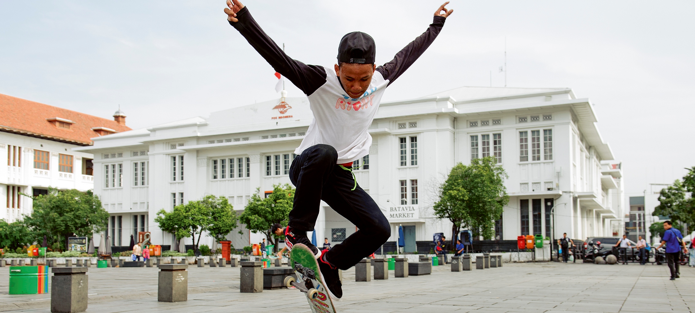 Antoni, Fatahillah Square, in ‘Heritage in Transition’ (photo: Isabelle Boon). 