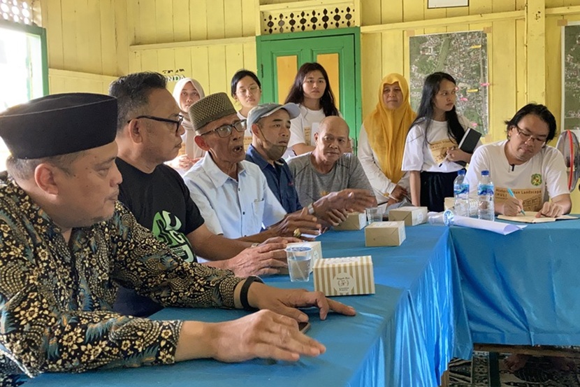 Erfgoedworkshop in Labuhan Deli