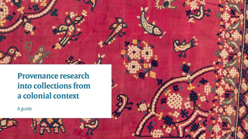 Provenance research into collections from a colonial context.